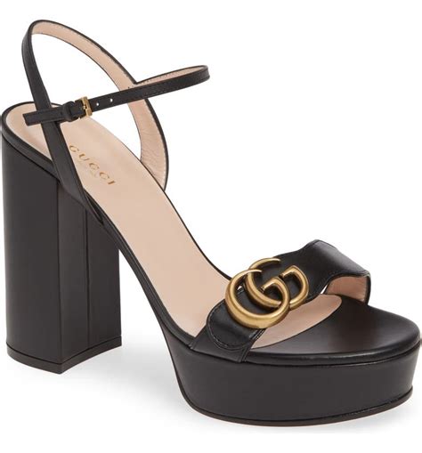 gucci gg platform sandal